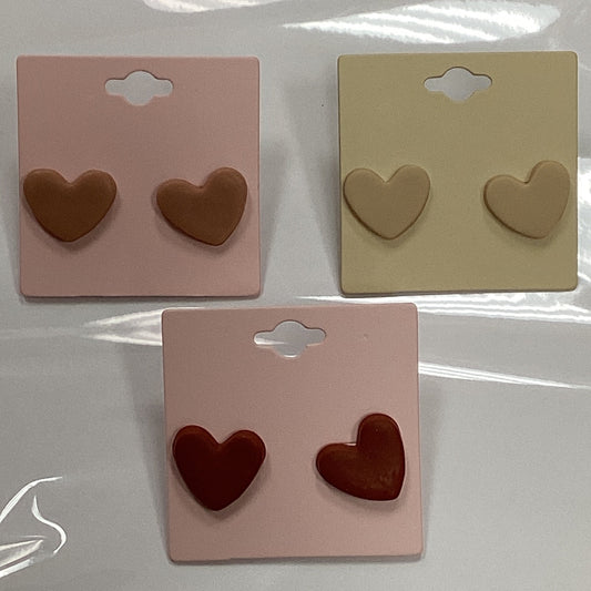 Tiny Heart Studs