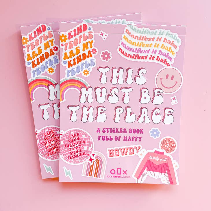 Sticker Book - This Must Be The Place