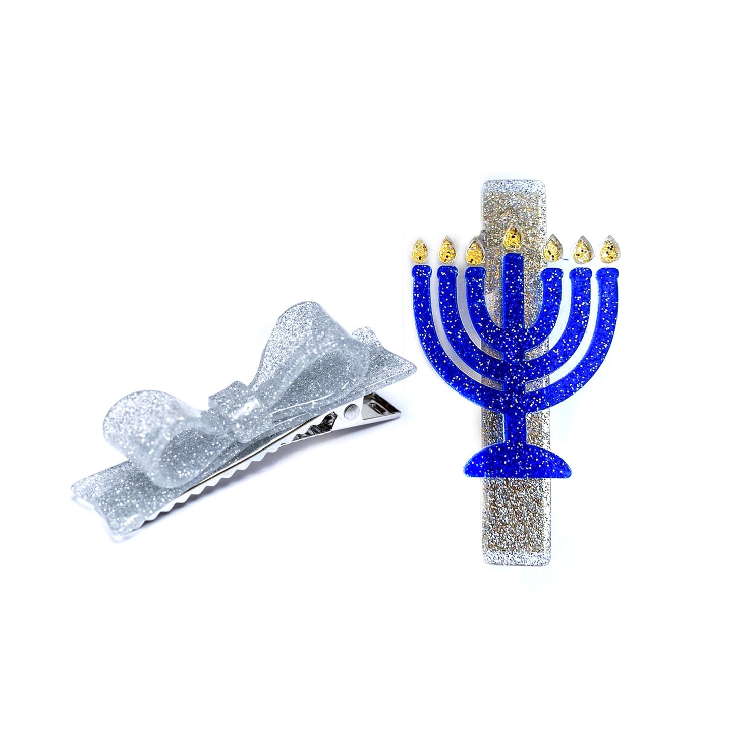 Alligator Clip - Menorah