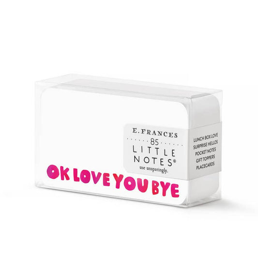 Little Notes | Okloveyoubye