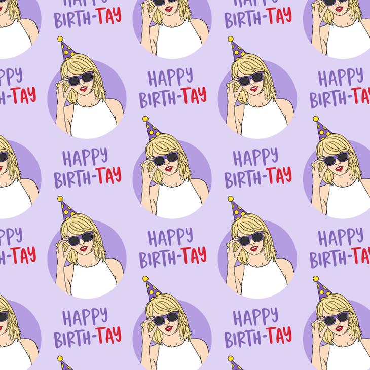 Happy Birth-Tay Wrapping Paper