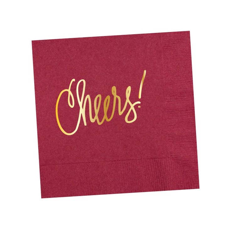 Cocktail Napkins | Cheers! (Assorted)