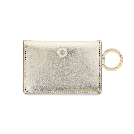 Leather ID Case | Gold Rush