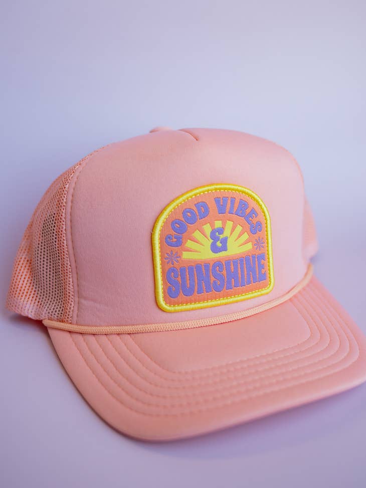 XOXO | Good Vibes & Sunshine Trucker | Adult