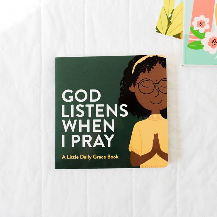 God Listens When I Pray - Kids Board Book