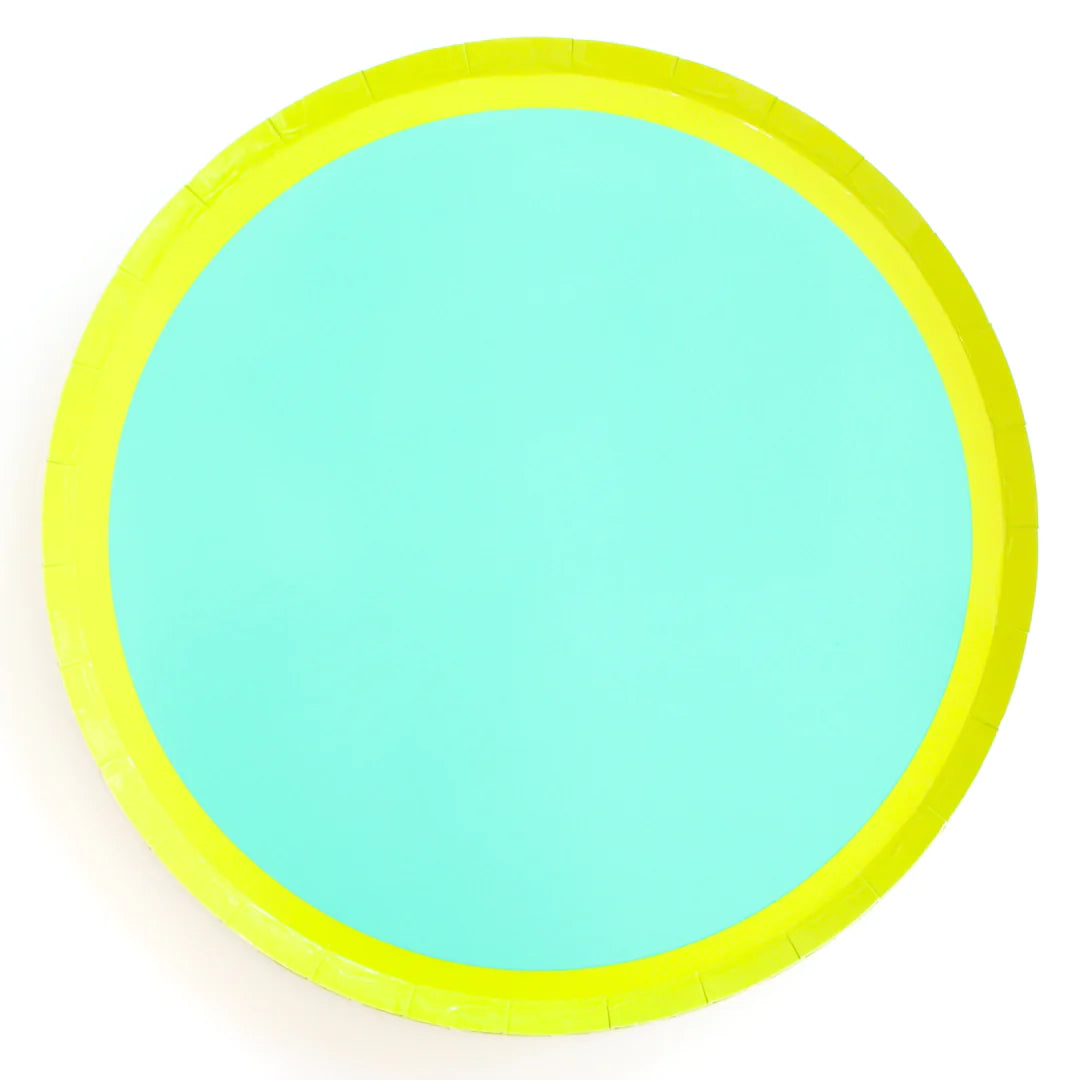 Dinner Plate - Teal/Green