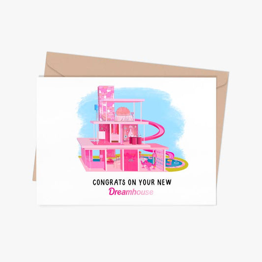 Congrats On Your (Barbie) Dreamhouse Card