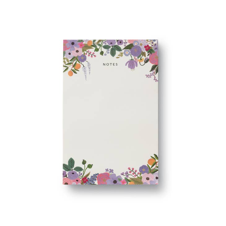 Garden Party Violet Notepad