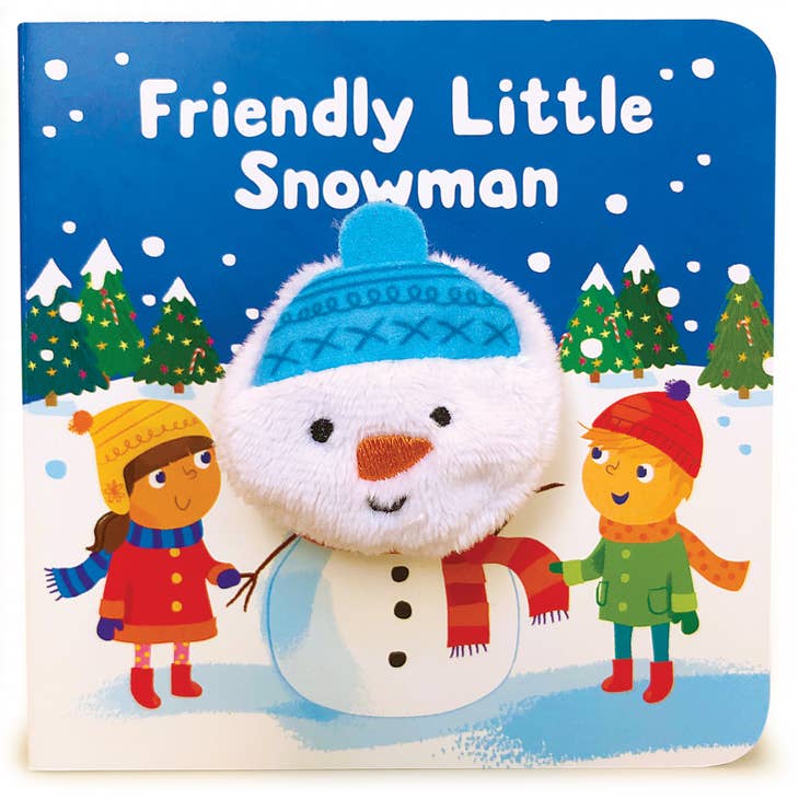 Finger Puppet Board Book | Friendly Little Snowman