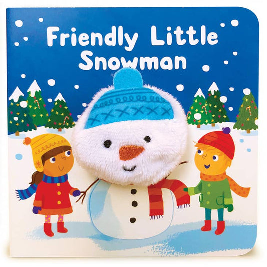 Finger Puppet Board Book | Friendly Little Snowman