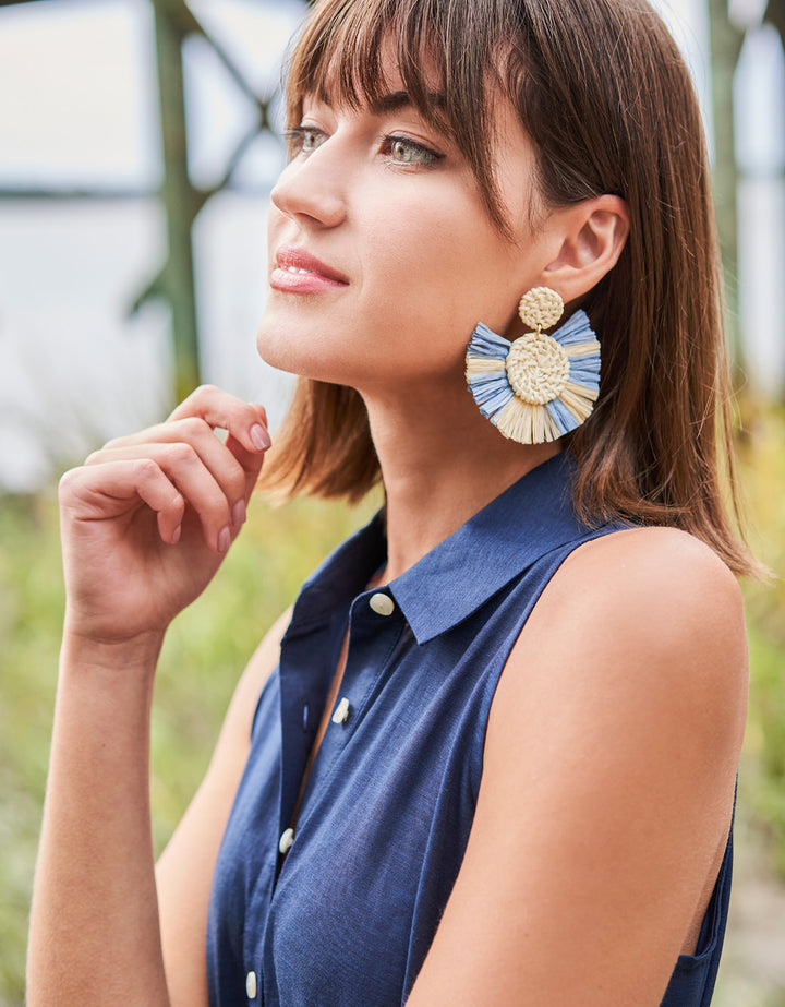 Callawassie Earrings - Blue