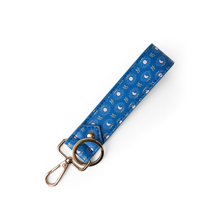 Peek-A-Boo Wrislet Keychain - Blue Eyes