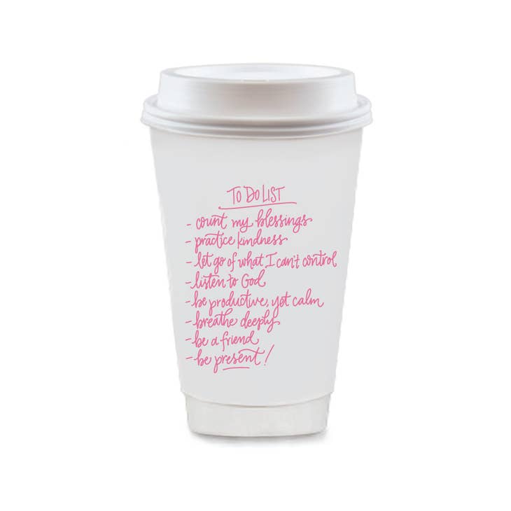 To-Do List | To-Go Coffee Cups