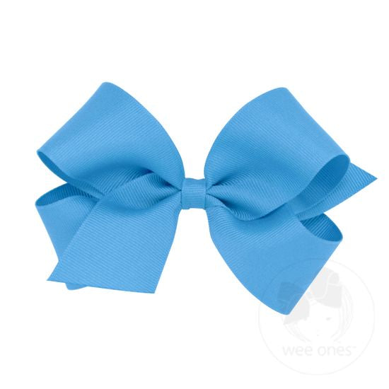 Classic Grosgrain Bow | Copen Blue