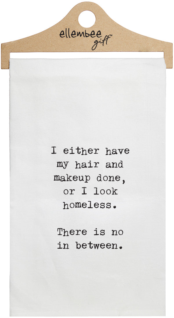 Kitchen Tea Towel - Homeless