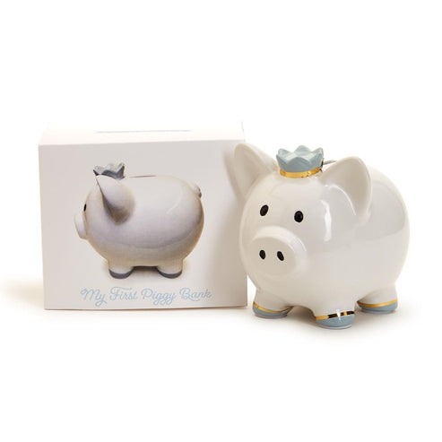 Piggy Bank with Crown