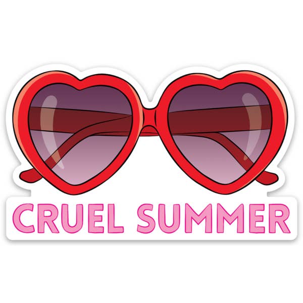 Taylor Cruel Summer Die Cut Sticker