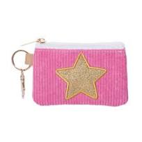 Zip Wallet | Corduroy | Gold Star