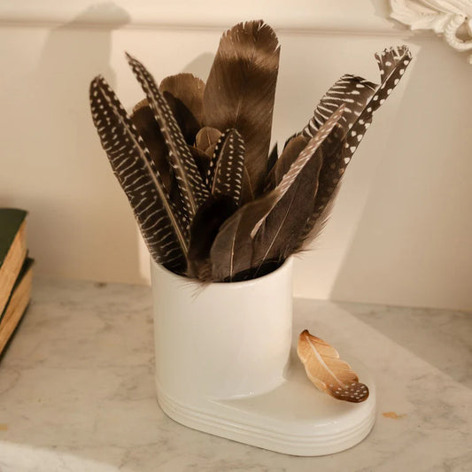 Nora Fleming Mini | Creative Quill (Feather)