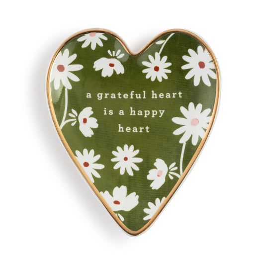 Heart Trinket Dish | Grateful