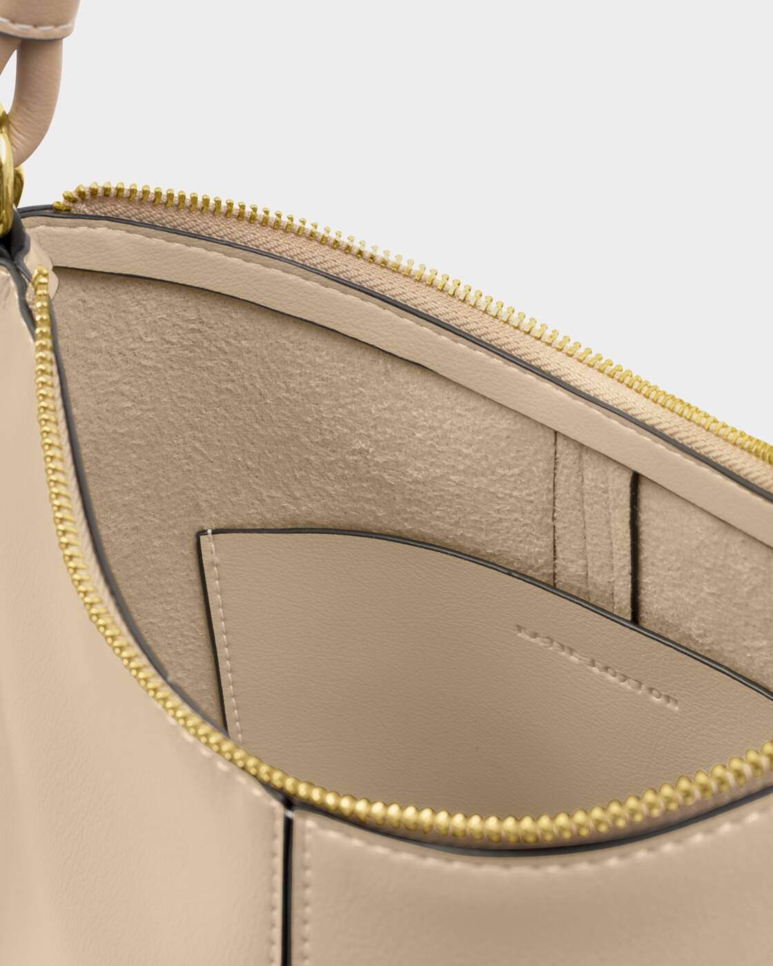 Hallie Satchel Bag | Light Taupe