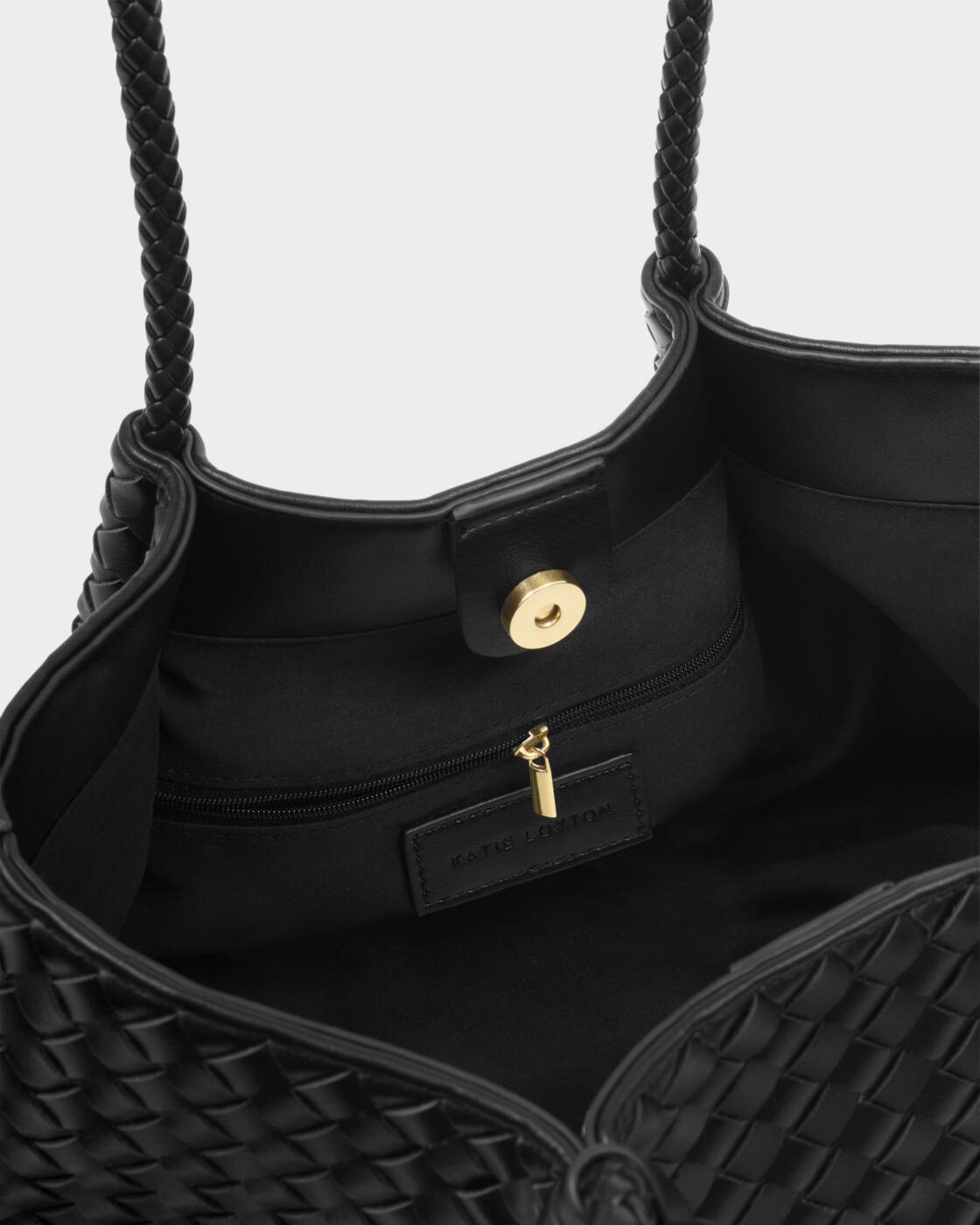 Nova Small Shoulder Tote | Black