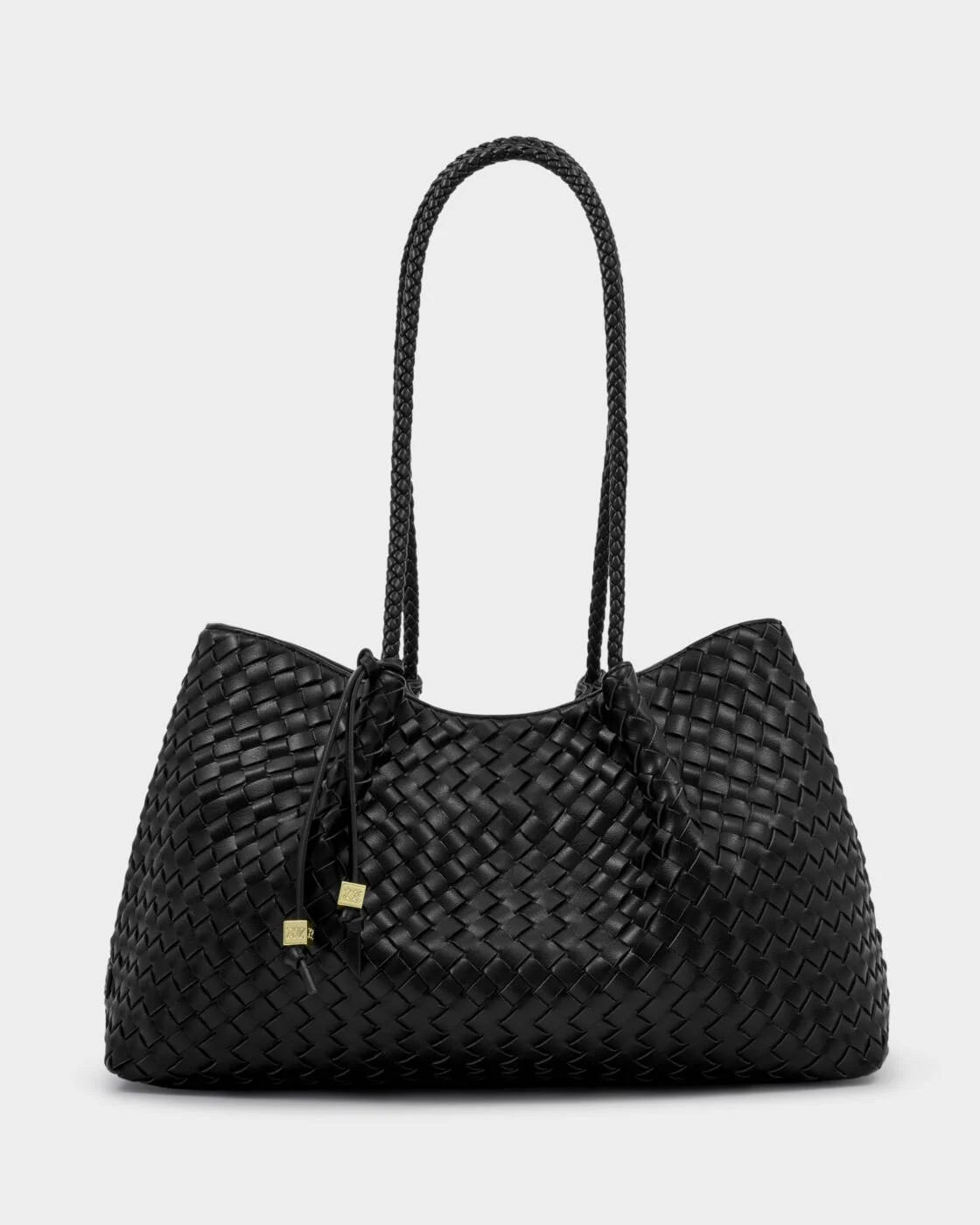 Nova Small Shoulder Tote | Black