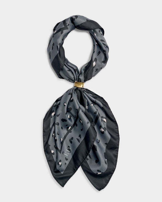Satin Multiway Scarf | Navy