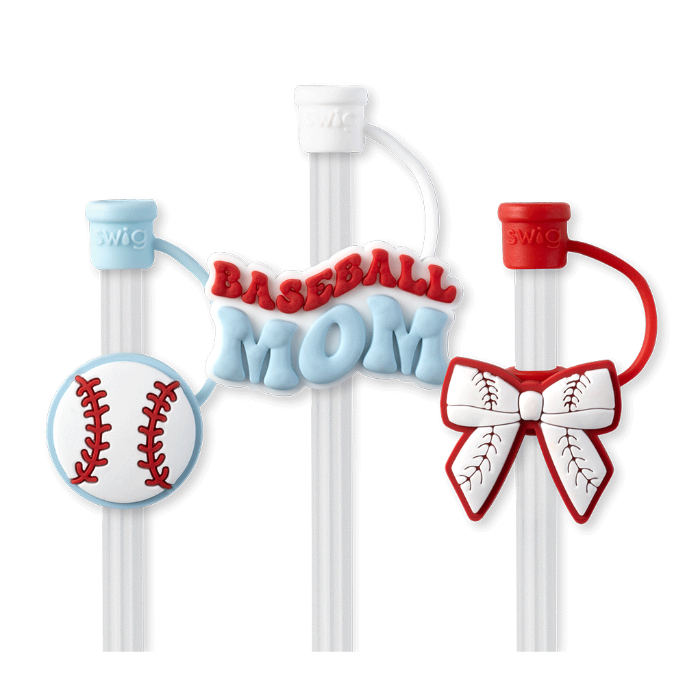 Straw Topper Set | Home Run