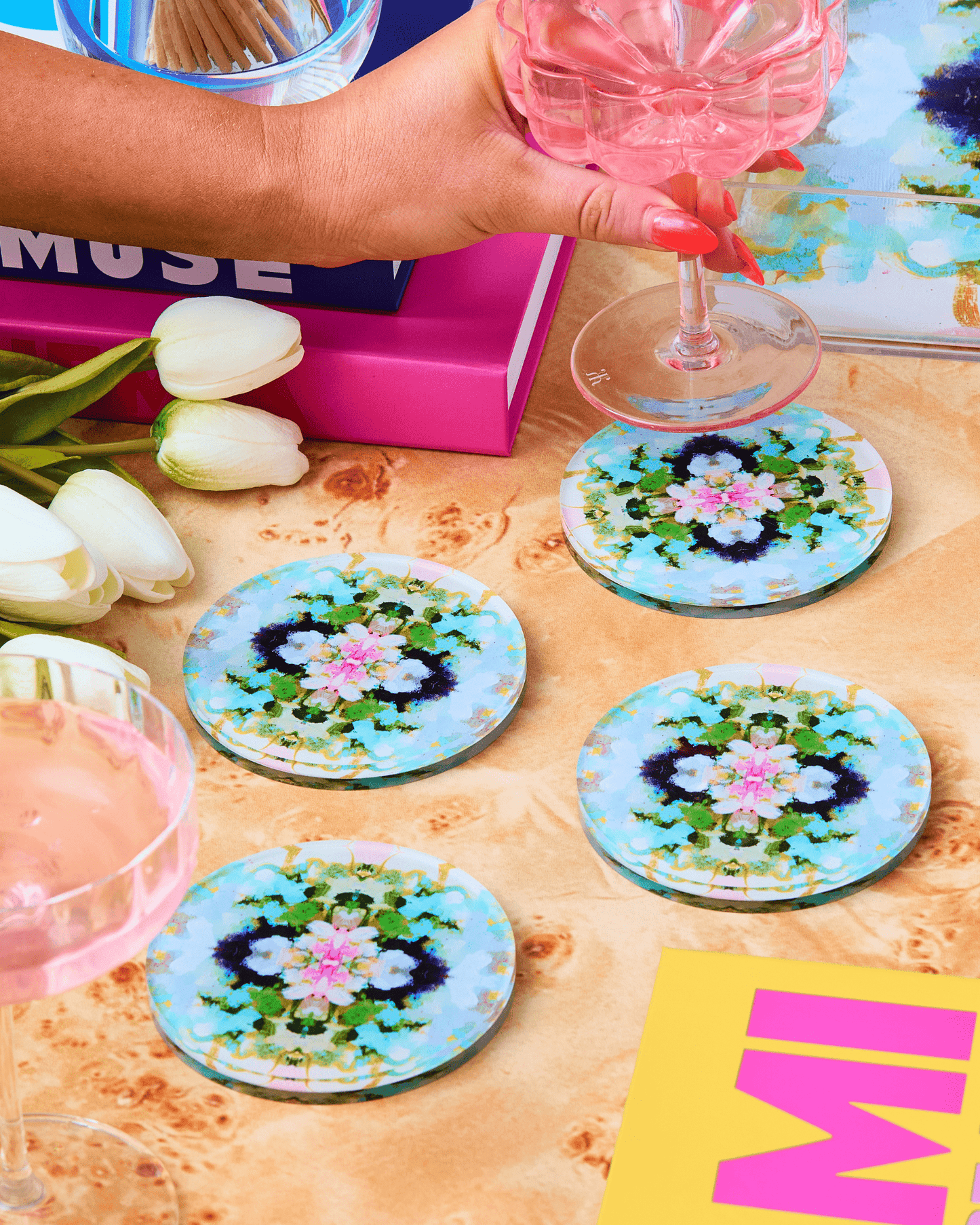 Coaster Set | Nantucket Bloom