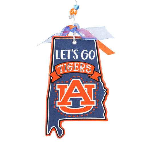 Flat Ornament | Let's Go Auburn