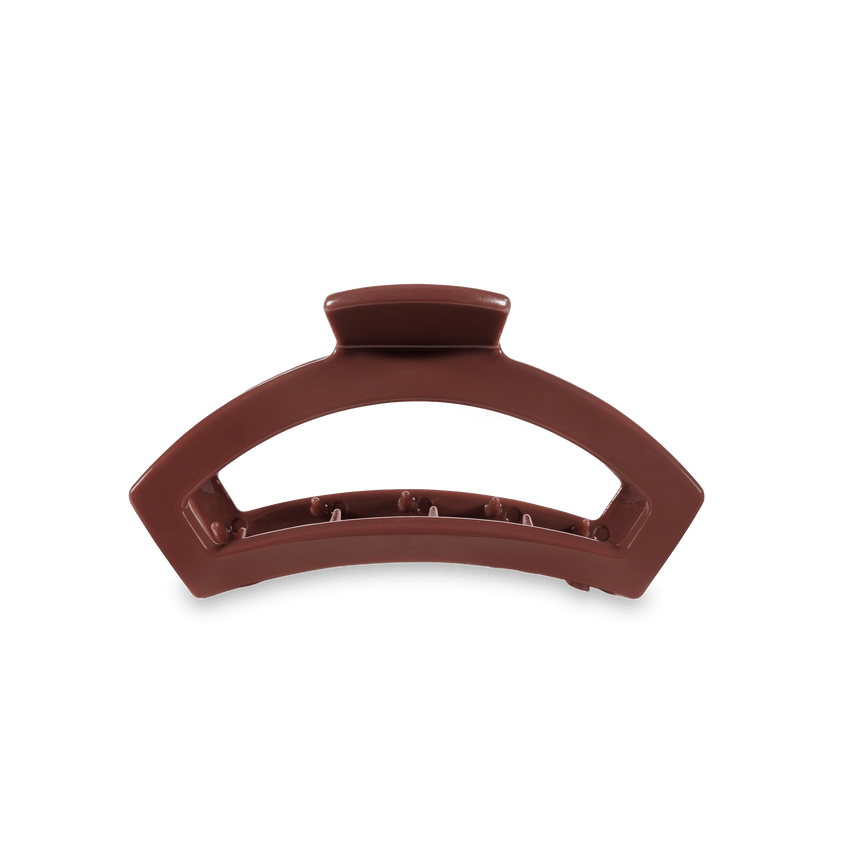 Teleties Open Hair Clip | Nutmeg | Assorted Sizes