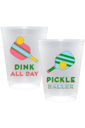 Frost Flex Plastic Cups | Pickleball
