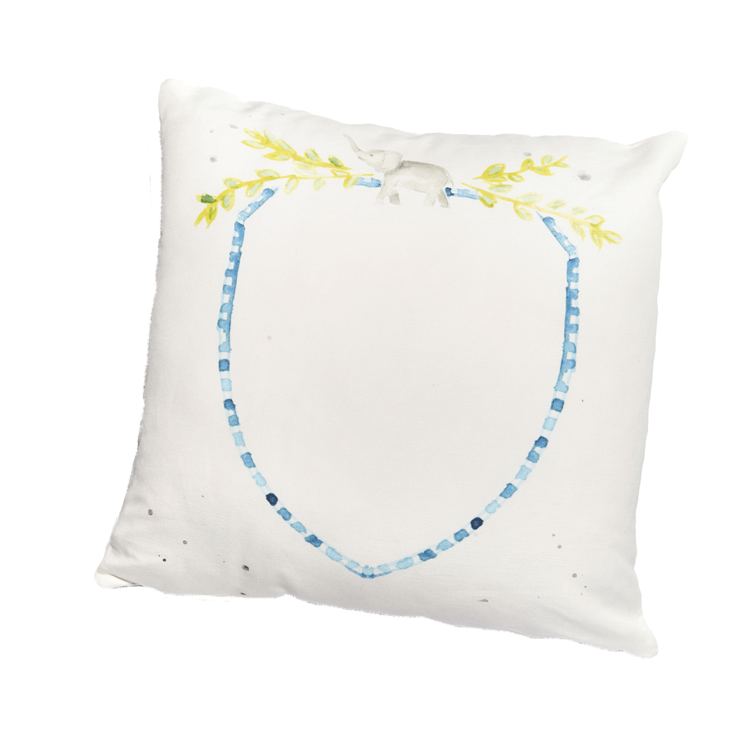 Elephant Crest Pillow – Eliza B's