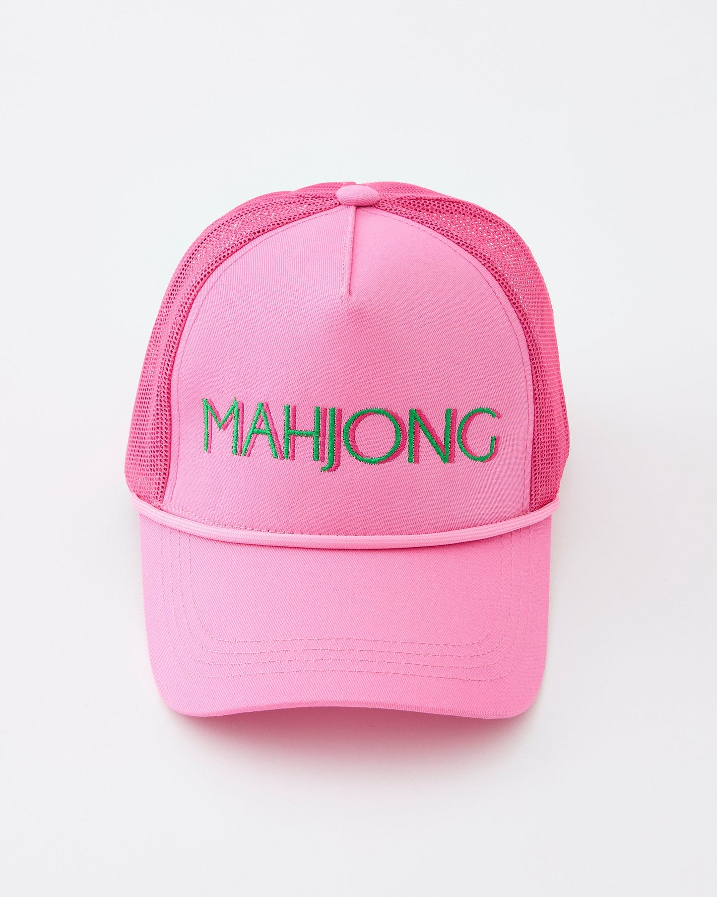 Mahjong Hat | Pink
