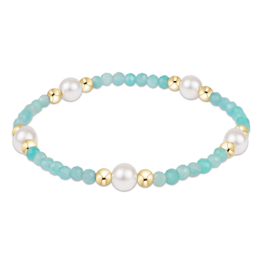 Purpose Pearl 6mm Gem Bracelet | Amazonite