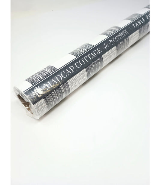 Table Runners - Graphite Gin Lane Plaid