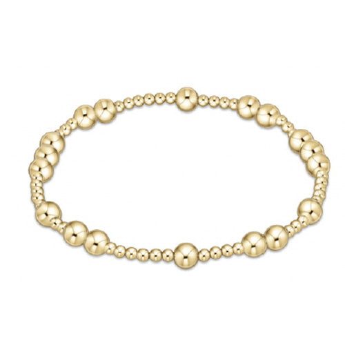 Extends | Hope Unwritten 5mm Bead Bracelet | Gold