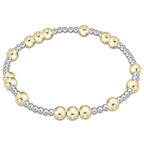 ENEWTON EXTENDS - HOPE UNWRITTEN 5MM BEAD BRACELET - MIXED METAL