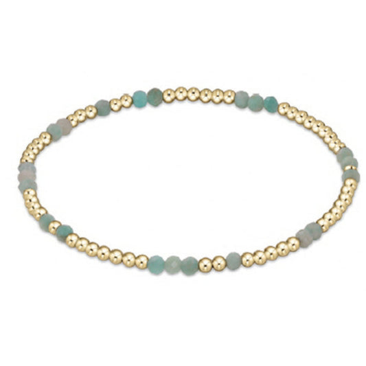 egirl Hope Unwritten Gemstone Bracelet - Amazonite