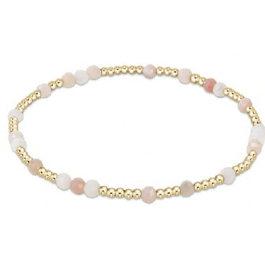 egirl Hope Unwritten Gemstone Bracelet - Pink Opal