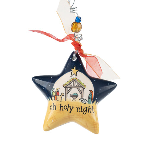 Ornament | Holy Night Nativity Star