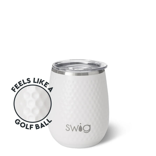 14oz Stemless Wine Cup | Golf Partee