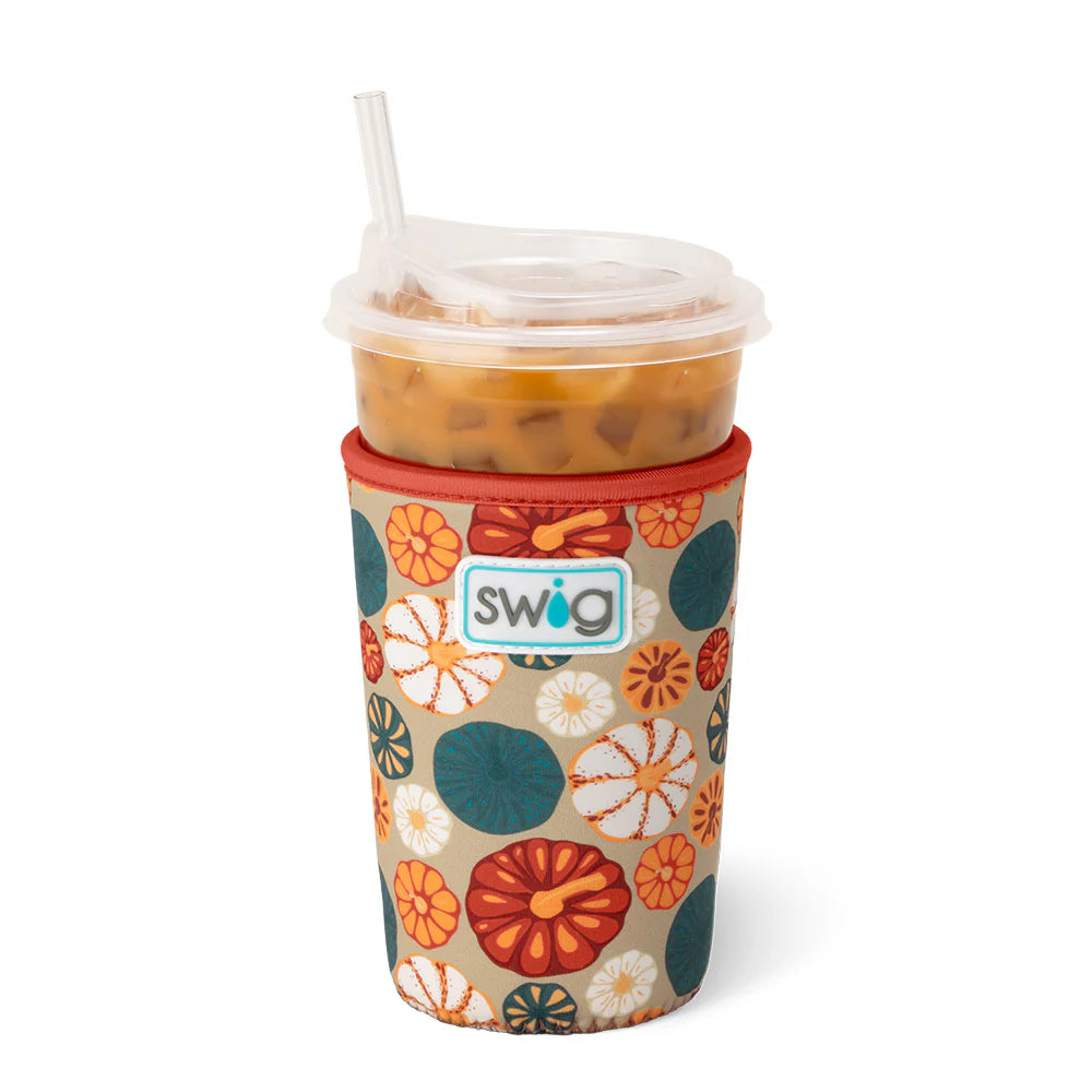 22oz Iced Cup Coolie | Fall Harvest