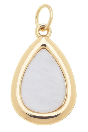 Charm | Mother of Pearl Teardrop