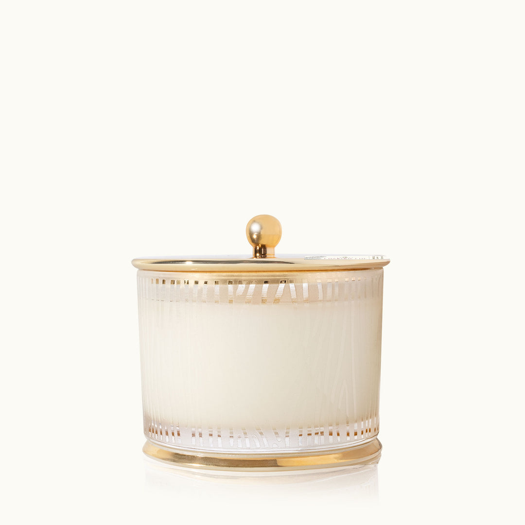 Frasier Fir | Gilded Frosted Wood Grain Candle
