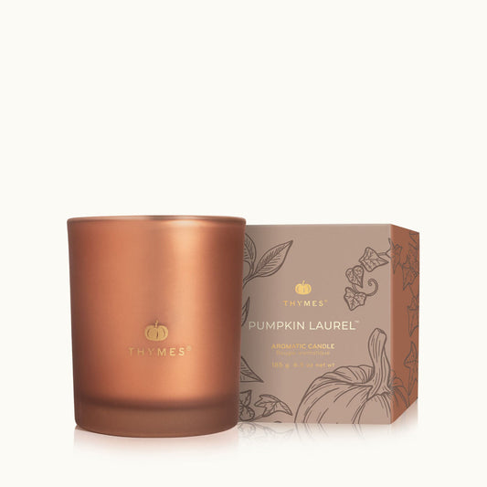 6.5oz Boxed Candle | Pumpkin Laurel