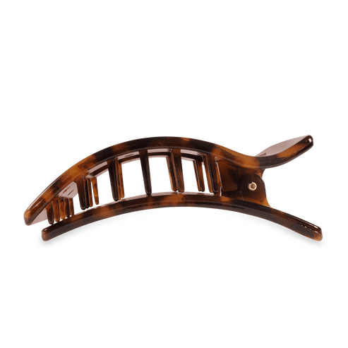 Teleties Rectangle Hair Clip | Tortoise | Assorted Sizes
