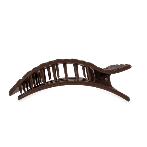 Teleties Rectangle Hair Clip | Truly Taupe Quilted | Assorted Sizes