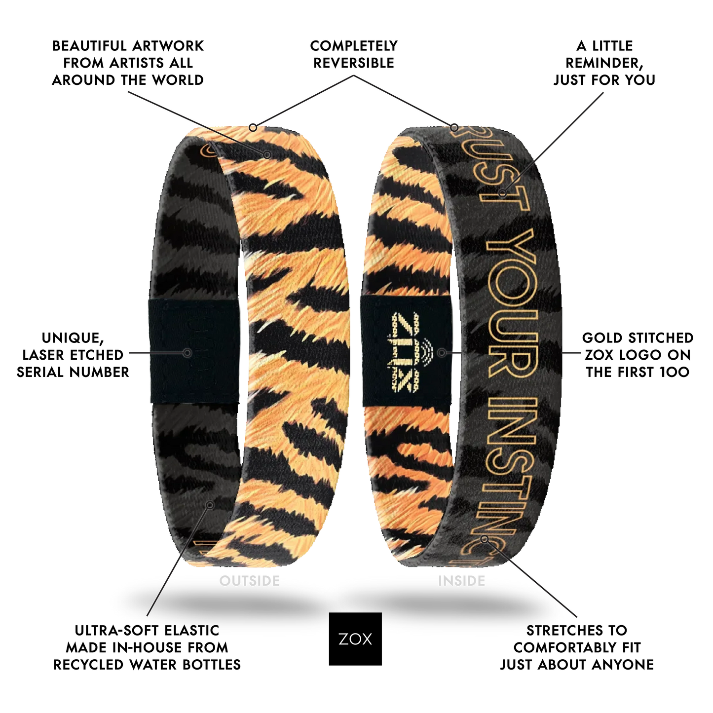 ZOX Interactive Bracelet | Trust Your Instincts